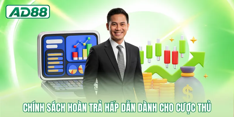Chính sách hoàn trả hấp dẫn dành cho cược thủ