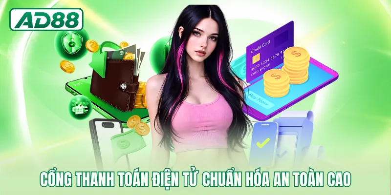 Cổng thanh toán điện tử chuẩn hóa an toàn cao