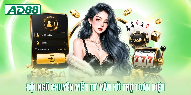 Đội ngũ chuyên viên tư vấn hỗ trợ toàn diện