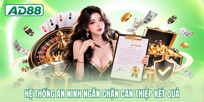 Hệ thống an ninh ngăn chặn can thiệp kết quả